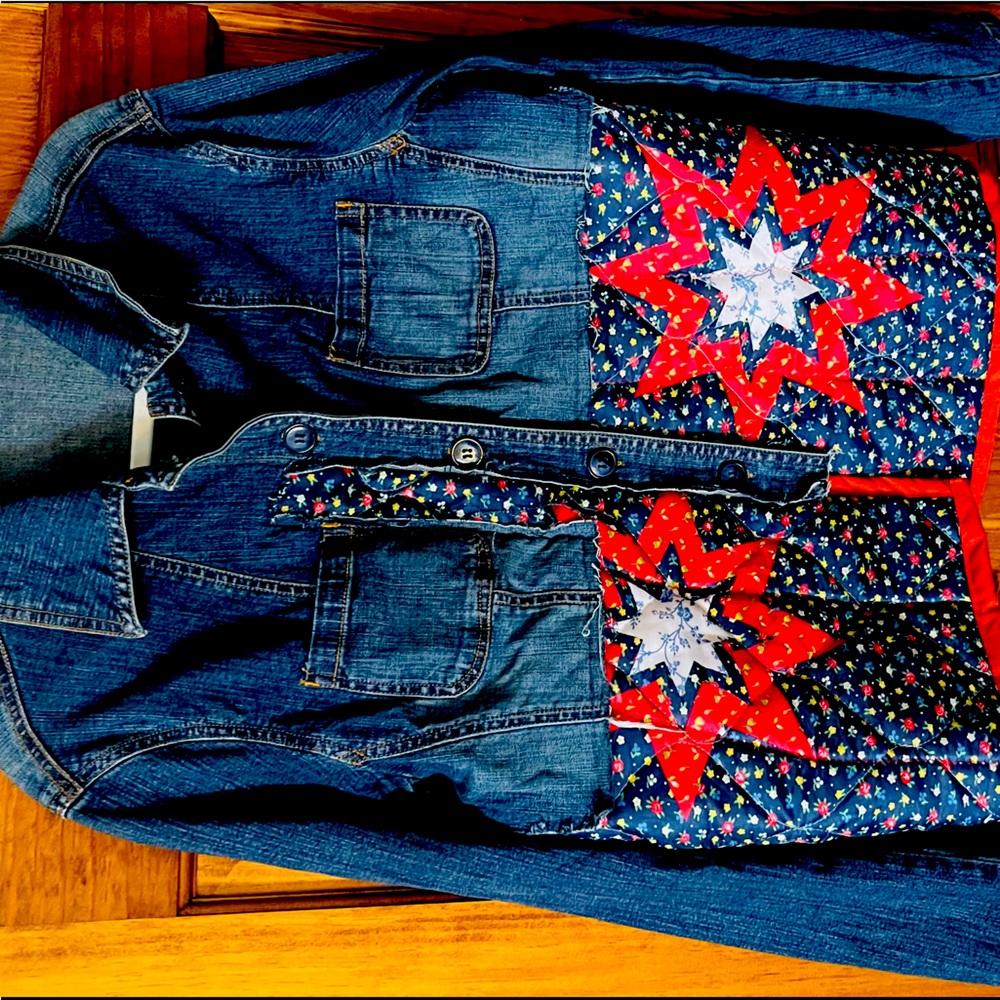 Quilted Jean Jacket